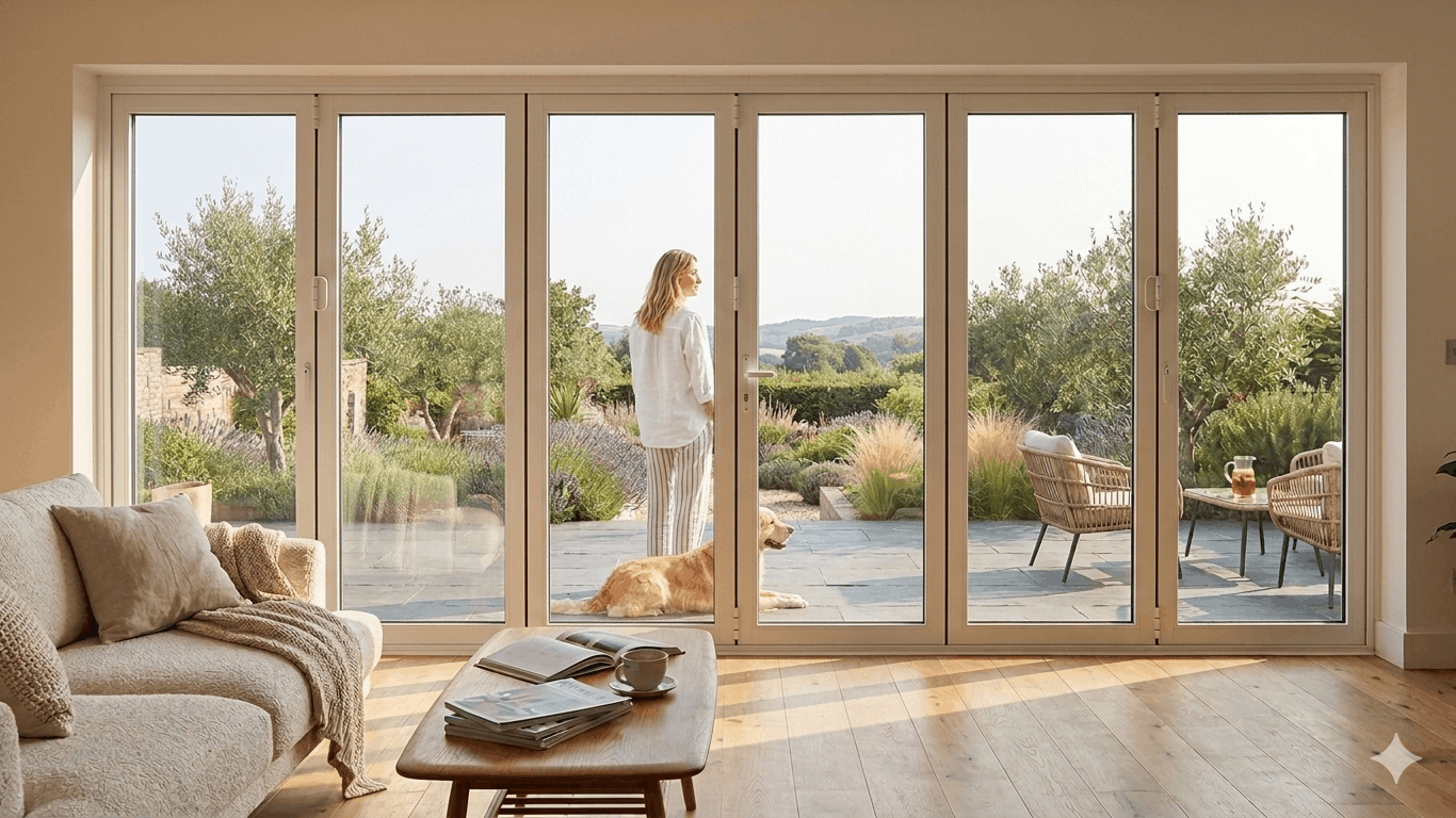 Bi-Fold Glass Doors