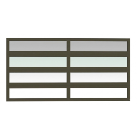 ECO 870/875 Impact glass Garage Doors